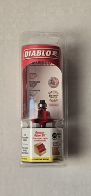 Lot of 4 Diablo Freud Router Bits - DR38100 DR16520 DR80102 DR34110 NEW