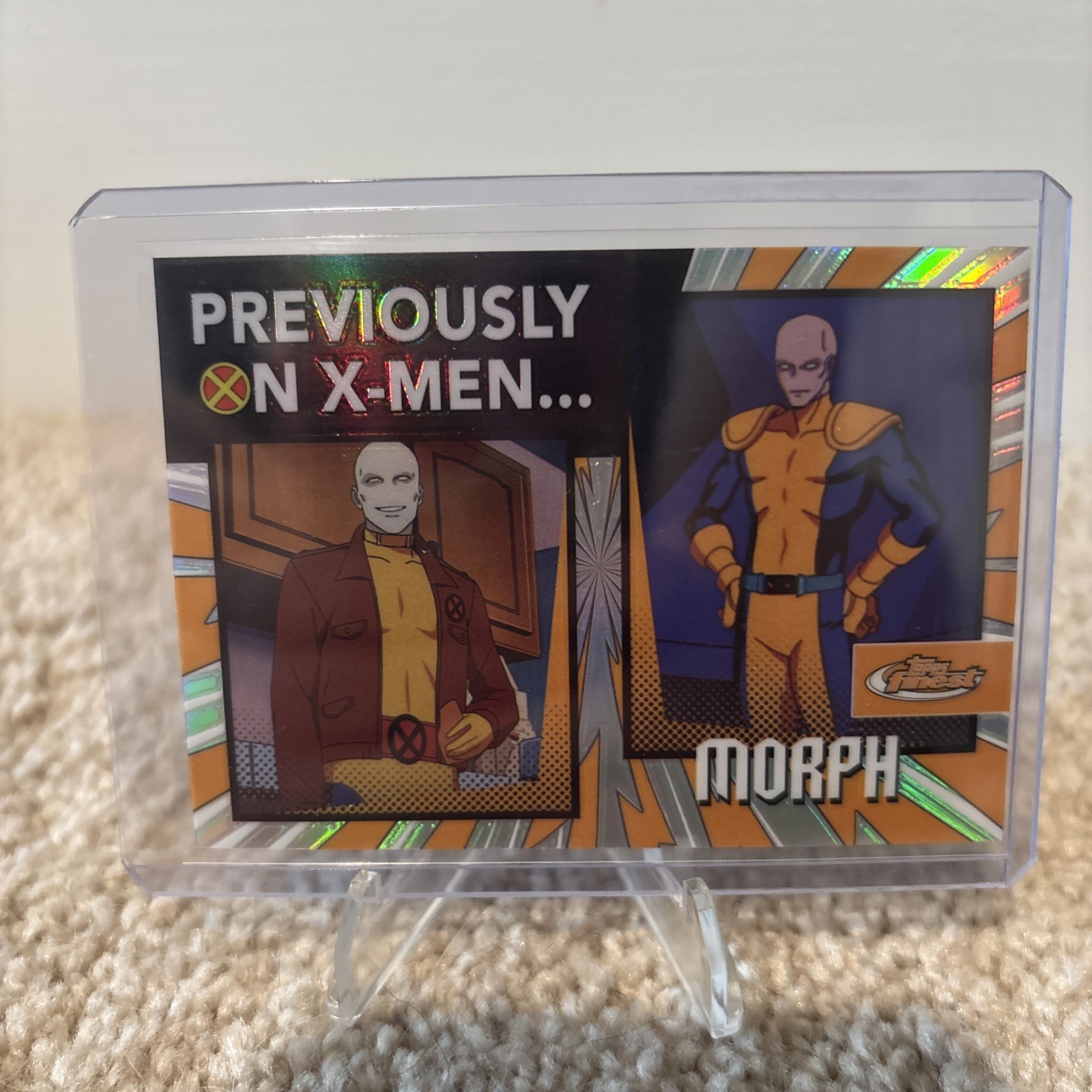 2025 Topps Finest X-Men '97 MORPH Previously On X-Men #PO-5