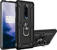 For OnePlus 7 Pro Case with Dual Layer Heavy Duty Armor Shockproof Rugged Magnet