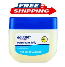 Equate Petroleum Jelly, 13 oz, Skin Protectant, Original, All Skin Types