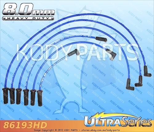 EAGLE IGNITION LEADS - for Holden Commodore VS VT ser I V6 3.8L 8.0mm 86193HD - Picture 2 of 3