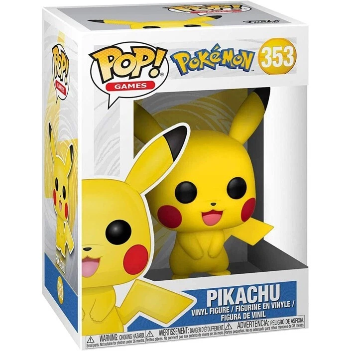 Figura Funko Pop! Juegos Pokémon Pikachu Modelo 353 | 31528 Edición Especial Fig - Imagen 2 de 4