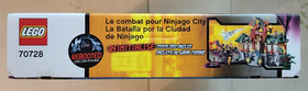 LEGO 70728 NINJAGO Battle for Ninjago City - New in Sealed Box - UPS SHIPPING
