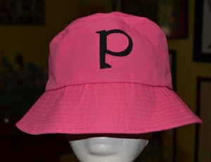 monogrammed fishing hat