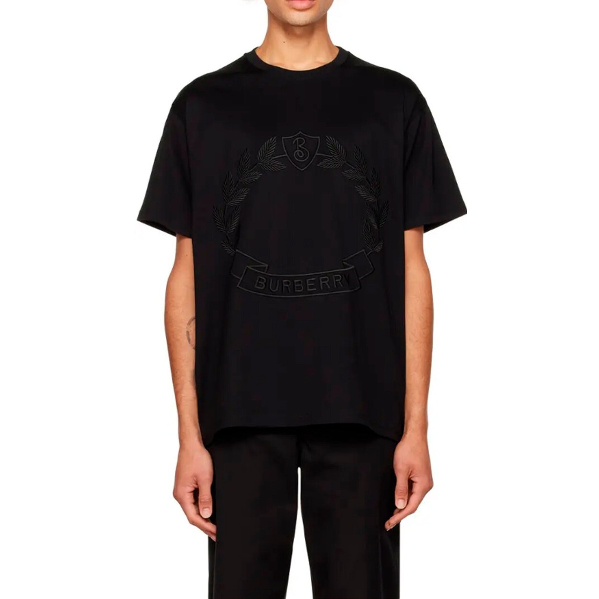 Tシャツ・カットソー BURBERRY Men Sweater 8083175BLACK Black s-l1200.jpg