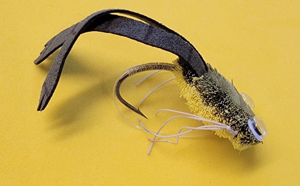 ORVIS СУХАЯ КОЖУРА ЛЯГУШКА ПОППЕР МУХИ - Изображение 2 из 4