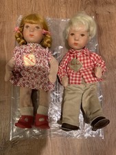 Original Kathe Kruse Modell Hanne Kruse Brother And Sister German Dolls