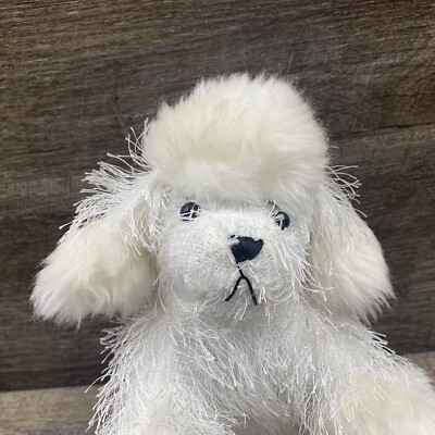 GANZ Webkinz White Poodle Dog 8