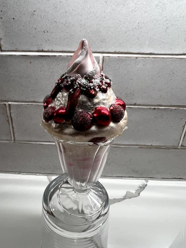 Raz Imports Ice Cream Sundae Christmas Ornament - Thumbnail 3