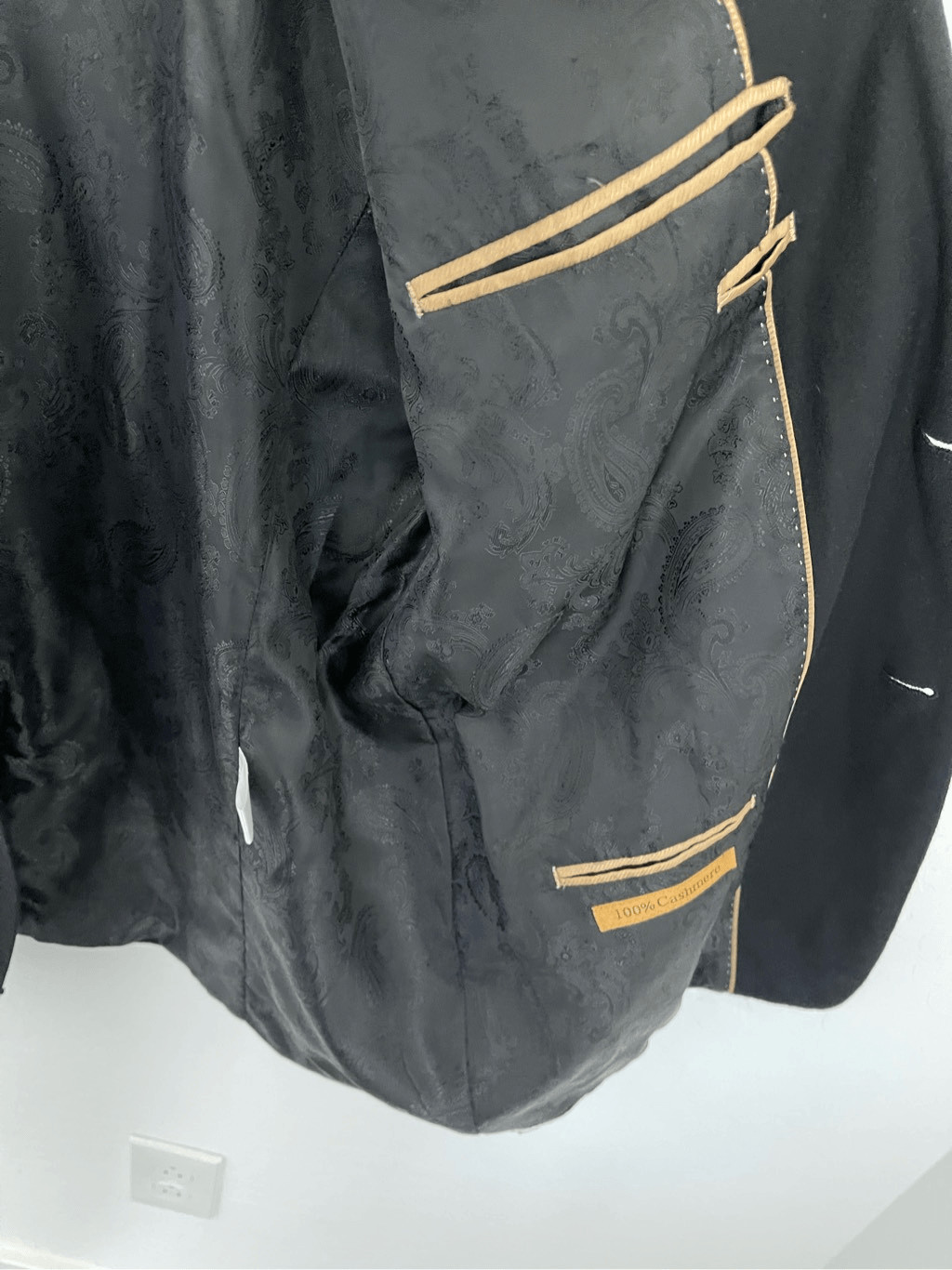 ADOLFO 100percent Cashmere Sports Coat/Blazer Size 46L image 9