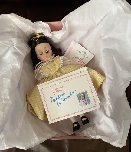 Vintage Madame Alexander Little Woman Beth 8” Doll In Orignal Box Made In USA - Picture 12 of 16