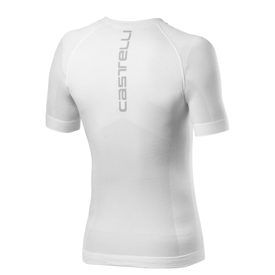 Castelli CORE SEAMLESS SS Short Sleeve Base Layer : WHITE - Image 2 of 3
