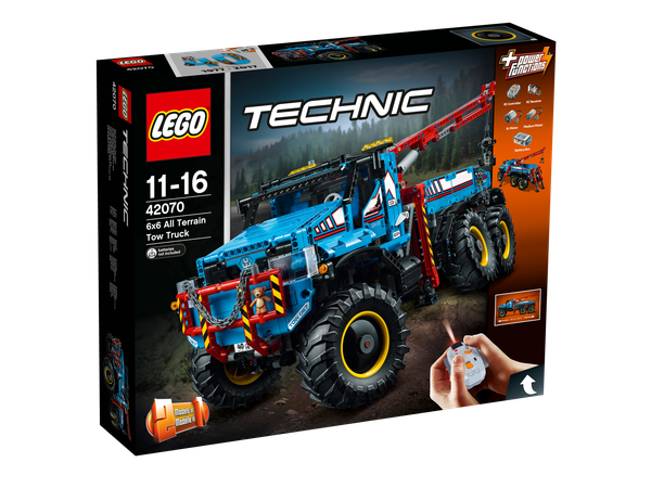 Lego® Technic 42070 Allrad-Abschleppwagen Neu Ovp 6X6 All Terrain Tow Truck New-image