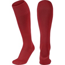 Open Box Champro Pro Socks-SCARLET BODY-M