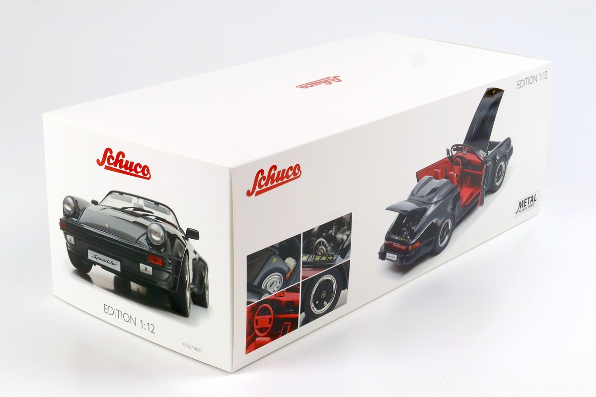 Schuco 1:12 Porsche 911 Speedster Año de construcción 1989 negro