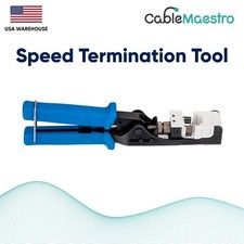 Speed Termination Tool Easy Punch Down Stainless Steel Blades For LAN Keystones