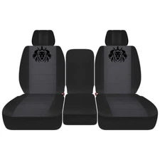 Designcovers 40-20-40 Fronts Fits 14-19 Tundra/Black Charcoal w King of Lions