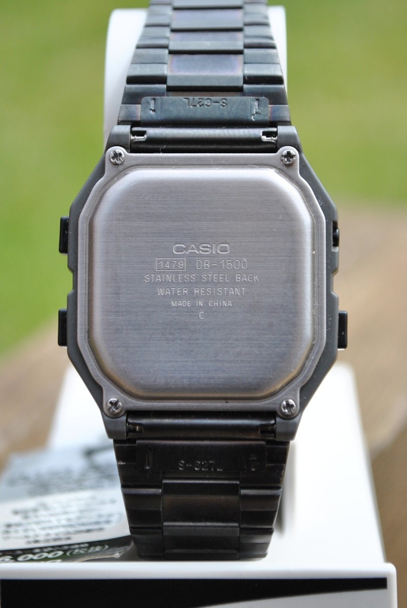 Casio Digital DB-1500 Data Bank 150 Module 1479 Rare Grey DB 150 9