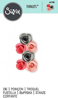 Sizzix Thinlits 3D Scallop Flower #661788 Retail $6.99 UK exclusive FREE SHIP
