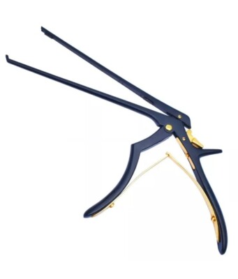 Detachable KERRISON Rongeurs set( 1mm to 5mm ) Bite 45º Orthopedic Instruments.