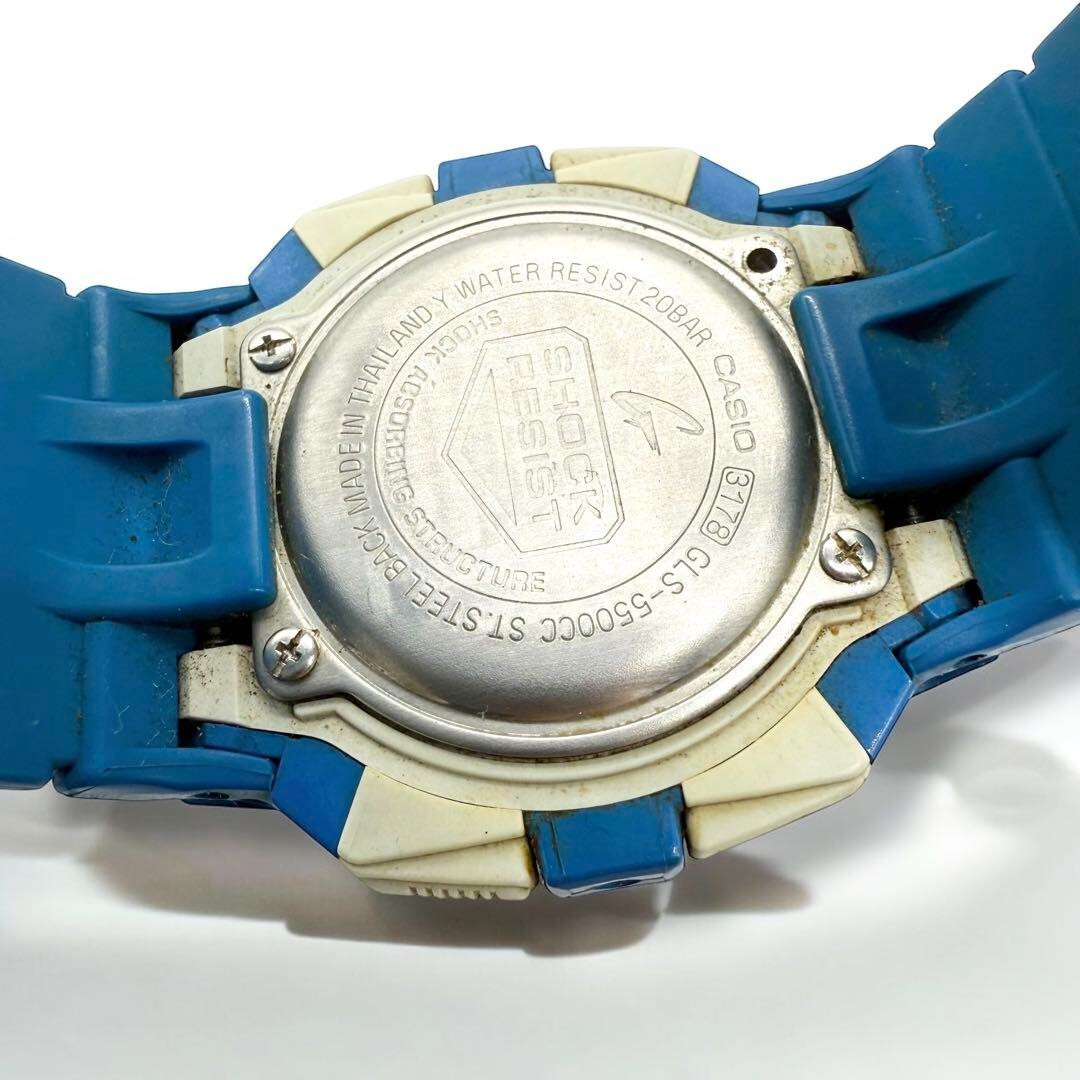 G-SHOCK GLS-5500CC-2JF　ブルー Casio G-Shock GLS-5500CC Summer Colors Blue Watch NEW BATTERY From
