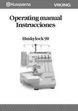 Husqvarna Viking Huskylock 90 User Owners Manual Reprint