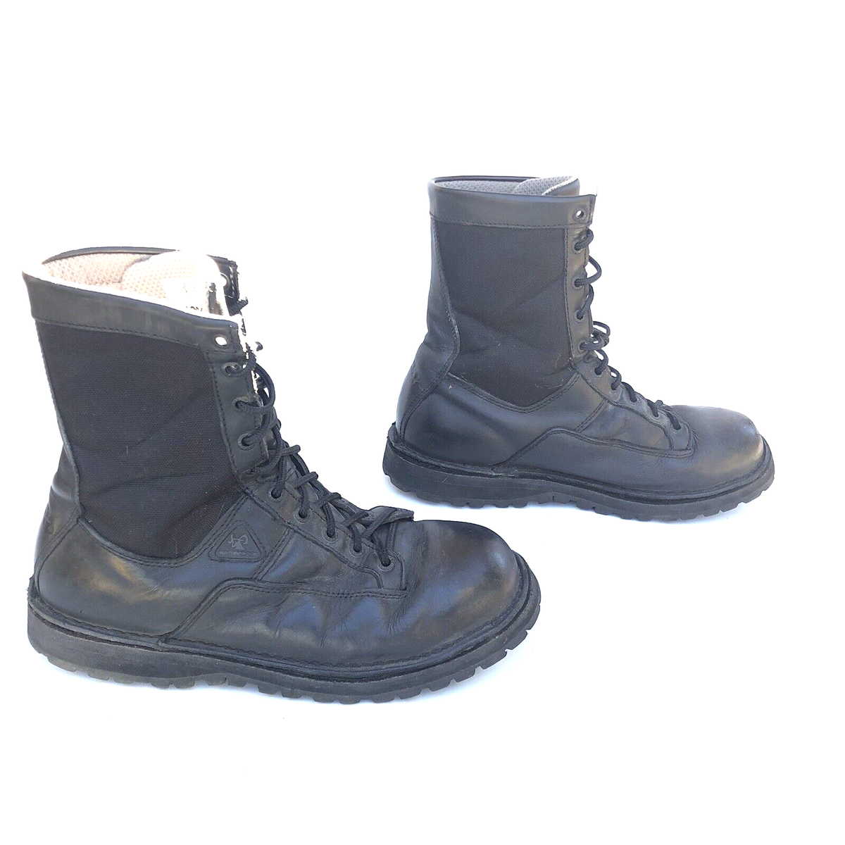 Rocky Portland lace to Toe Black Public Service Waterproof Boots Size 9.5 Rocky Portland Lace-to-Toe Waterproof Public Service Boots  main image 2