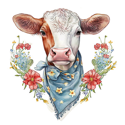 XXXL 30X30 cm car sticker sticker cow sticker