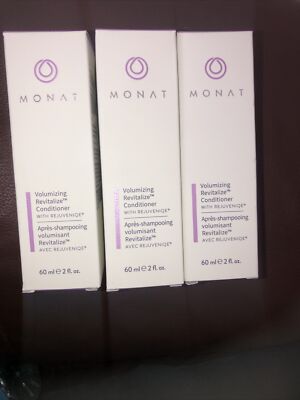3x Monat Volumizing Revitalize Conditioner je 60ml Neu