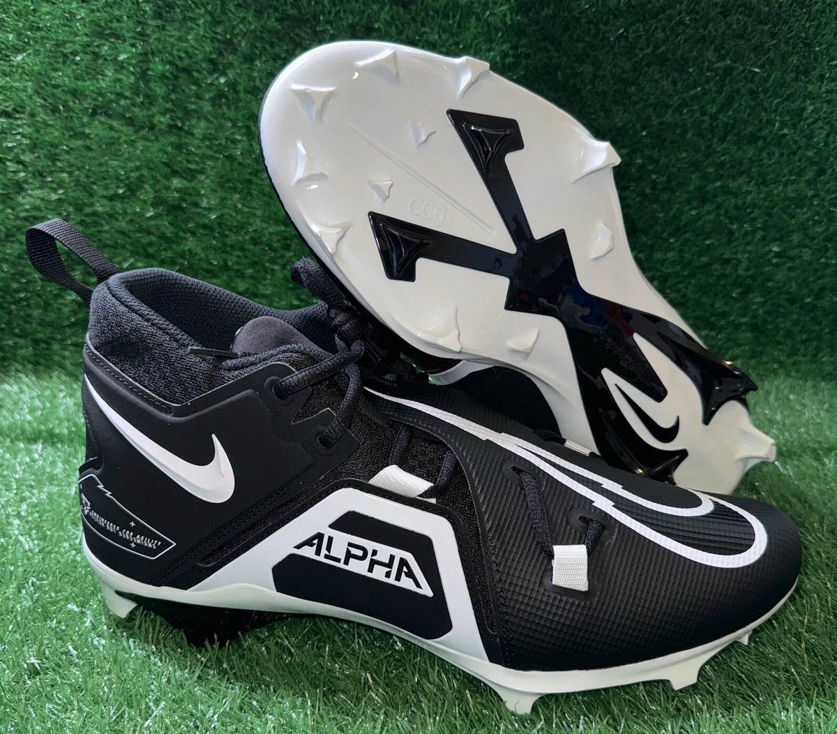 Nike Alpha Menace Pro 3 Wide Black White for Sale | Authenticity
