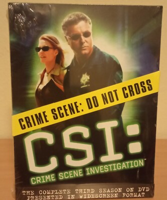 CSI Crime Scene Investigation Complete Third Season On DVD Sealed | eBay
