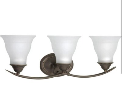 Progress Lighting P3192-33 Three Light Vanity Fixture