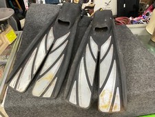 Atomic Aquatics Split Fin Full Foot Size XL Black/Gray