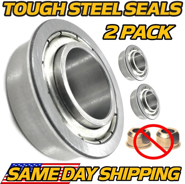 (2pk) Toro ExMark 1141640 Wheel Bushing to Bearing Conversion Kit
