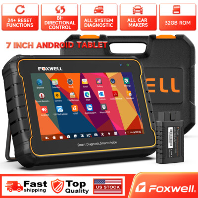 FOXWELL GT60 Car Diagnostic Tool OBD2 Scanner ALL System Bluetooth TPMS DPF ABS