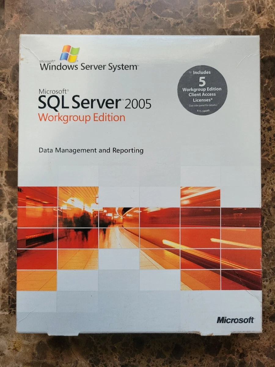 Sql Server 2005 for sale | eBay