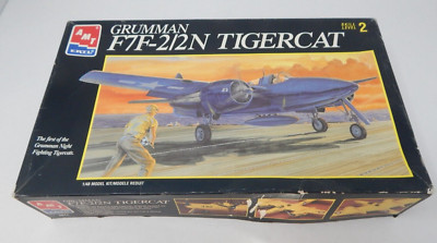 AMT Ertl Grumman F7F-2/2N Tigercat 1/48 Scale Night Fighter Model Kit