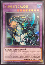 Amulettdrache Ultra Rare Yugioh deutsch Dunkler Magier Drache Deck Holo Neu