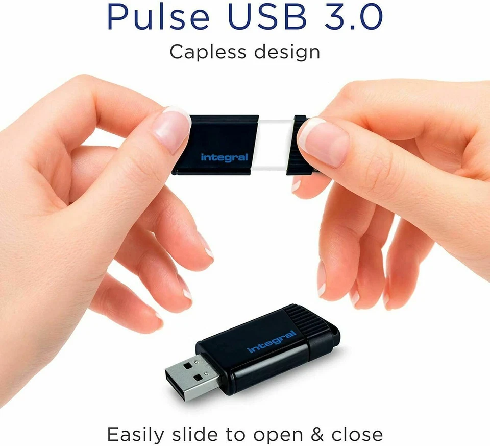 CHIAVETTA Integral 512 GB USB 3.0 Flash Drive Pulse Black - Immagine 4 di 4
