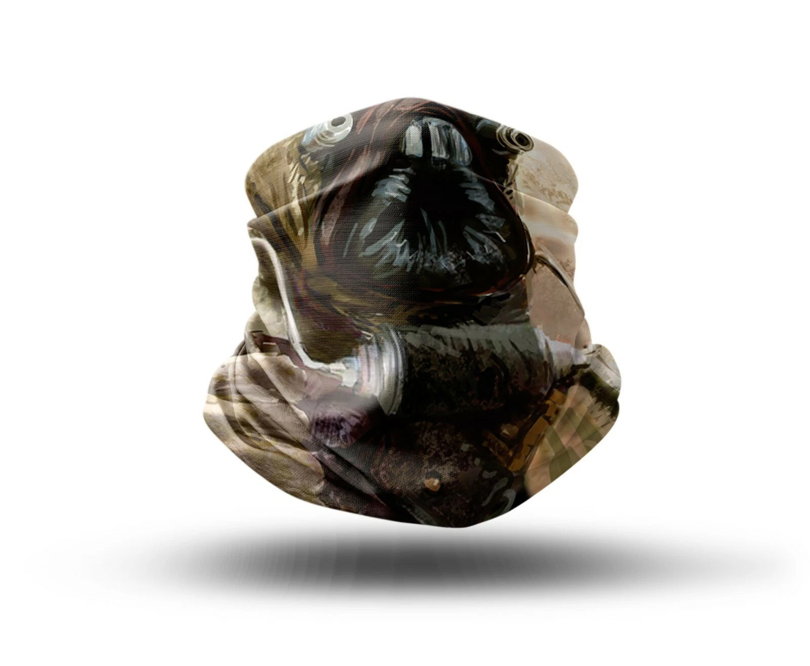 Washable Fabric Face Cover Neck Gaiter Animated Tusken Raider Design EU Made