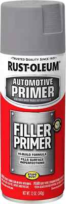 Rust-Oleum, Gray, Grayrust-Oleum 249279 Automotive Filler Primer Spray Paint,
