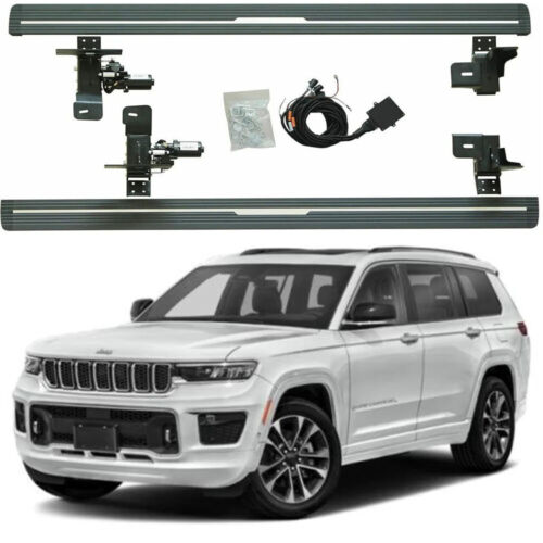 Deployed Running Board Fits for Grand Cherokee L 2022 2023+ Electric Side Steps - Picture 1 of 14