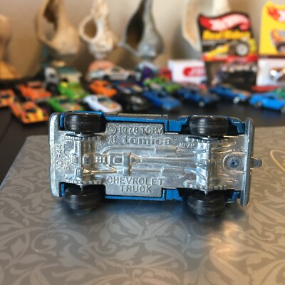 🇺🇸1978 Tomica Chevrolet Pickup Truck #F44 Japan Tomy