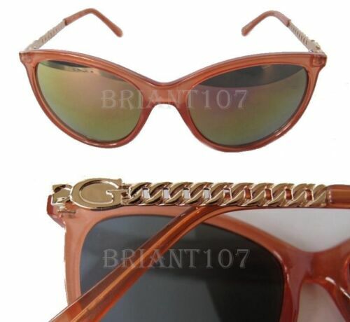 NWT Guess GU00267-53F Blonde Havana Oversized 57mm Sunglasses Guess Unisex Sunglasses Blonde Havana Injected Propionate  main image 4