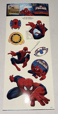 Marvel Comics Spiderman Character and Symbols Sticker Decal Set by SandyLion NEW