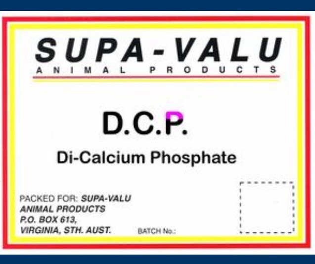 Dicalcium Phosphate D.C.P 1KG For Horses/Livestock Animal Product