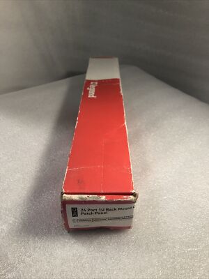 On-Q/Legrand 24-Port Cat5e Rack-Mount Patch Panel (24845C5E)