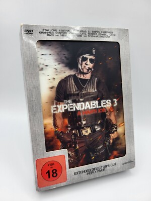 THE EXPENDABLES 3 HERO PACK Blu-Ray Steelbook FEUERZEUG SAMMELKARTEN