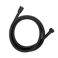 Wenko Duschschlauch 150 Cm Schwarz Edelstahl Rostfrei Mit Verdrehschutz