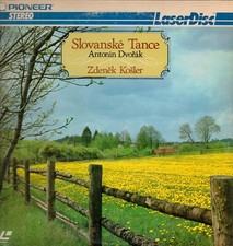 Dvorak: Slovanske Tance: Czech Philarmonic: Zdenek Kosler 1981 Laserdisc